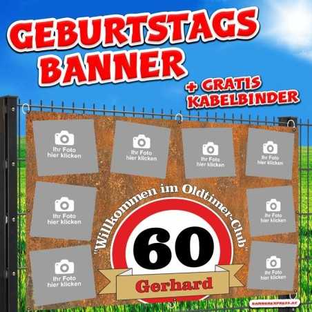 Deko zum Geburtstag Geburtstagsbanner Banner Geburtstag Plakat Geburtstag selbst gestalten Geburtstagsdeko