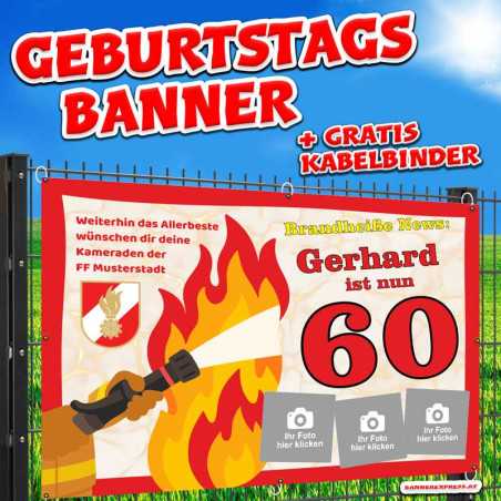 Deko zum Geburtstag Geburtstagsbanner Banner Geburtstag Plakat Geburtstag selbst gestalten Geburtstagsdeko