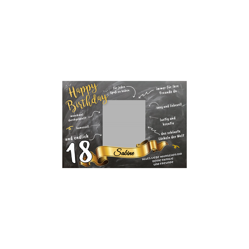 EXPRESS Geburtstagsbanner online gestalten *GRATISVERSAND*